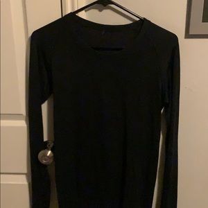 Black long sleeve swiftly reflective